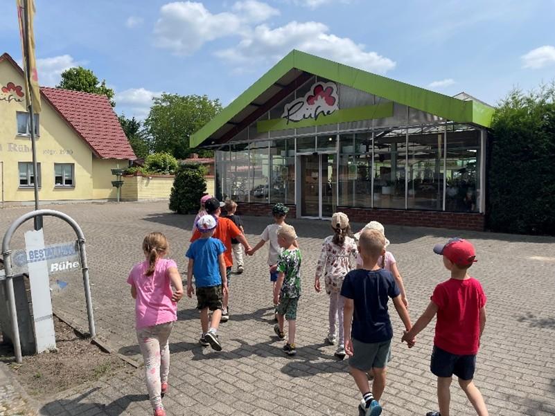Vorschulkinder auf Entdeckungstour